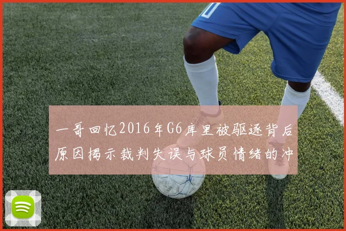 一哥回忆2016年G6库里被驱逐背后原因揭示裁判失误与球员情绪的冲突